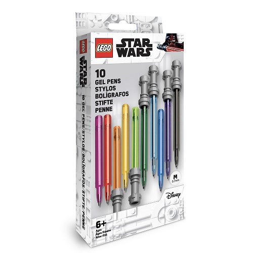 LEGO樂高LED燈系列／文具系列 LEGO 樂高星際大戰光劍原子筆(10色)
