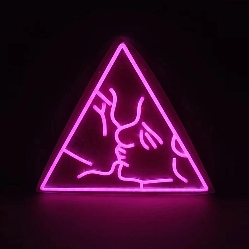 Lover Neon Light Bedroom Wall Night Light Living Room Decor Wedding Gift - Lighting - Acrylic 