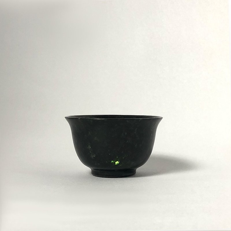[ARTFINITY Dayi Stone Generation] Moyu Tea Cup - ถ้วย - หยก สีดำ