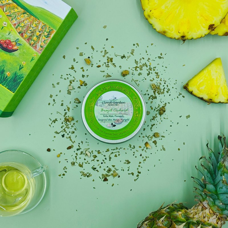 抗炎症＆リフレッシュ｜トロピカルな喜び｜ブラジル果樹園Brazil Orchard｜マテ茶 - ティーバッグ・茶葉 - 寄せ植え・花 