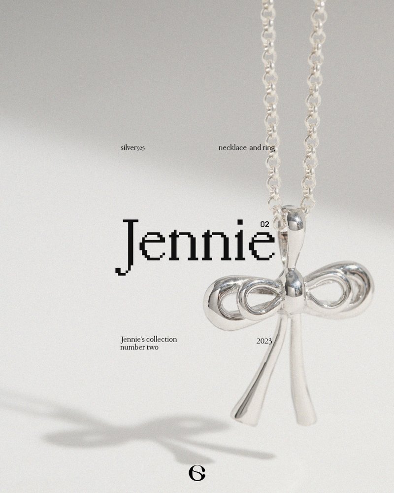 Ctrlshift - JENNIE02 - 項鍊 - 純銀 