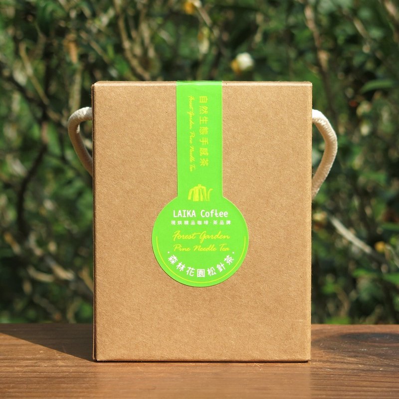 森林花園松針茶 自然生態茶 茶包10入 小禮盒 - 茶葉/茶包/水果茶 - 新鮮食材 綠色