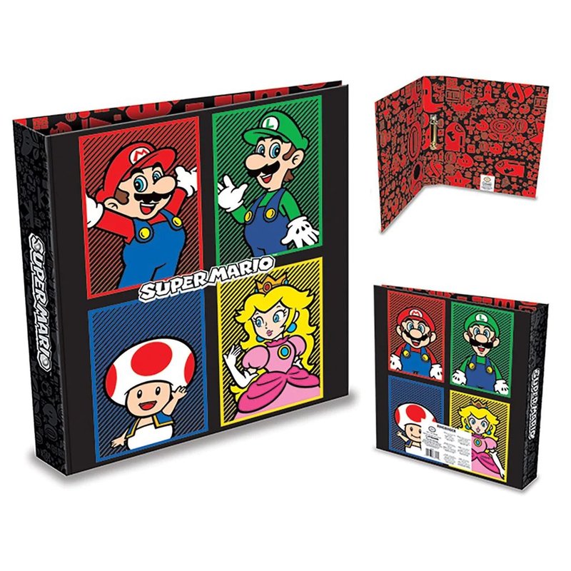 【Nintendo】Mario and his adventure partners folder/SUPER MARIO - Folders & Binders - Paper Multicolor