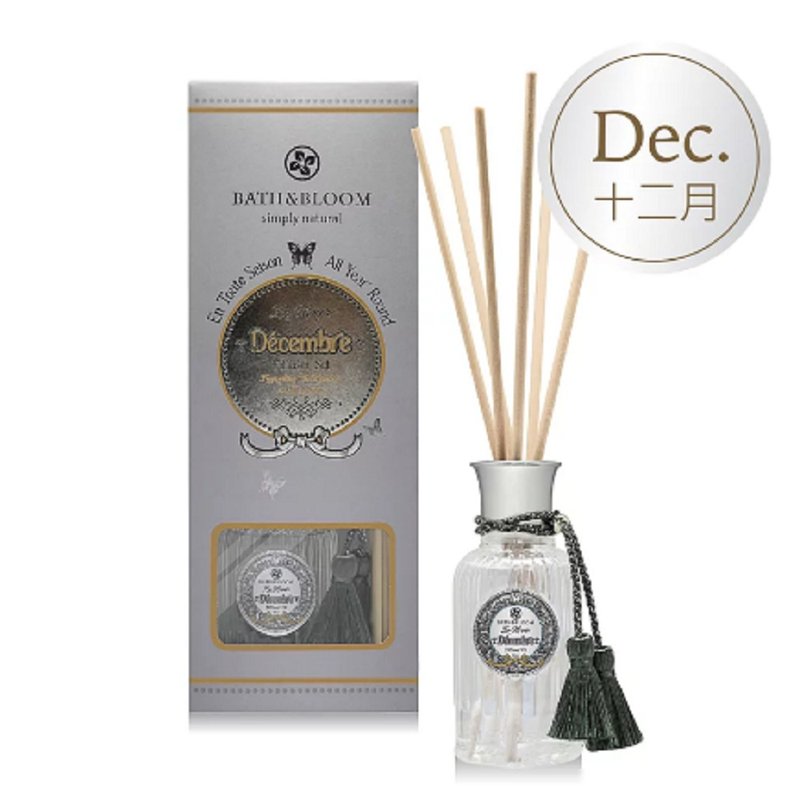 【Bath & Bloom】 蝶舞四季繽紛擴香禮盒100ml  - 12月 歡樂慶典 - 香氛/精油/擴香 - 其他材質 