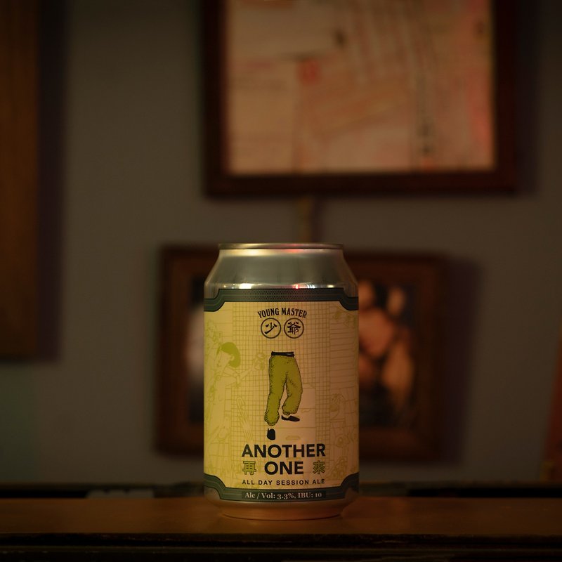 【Craft Beer】Young Master - Another One Session Ale 330mlx4 Cans - แอลกอฮอล์ - โลหะ 