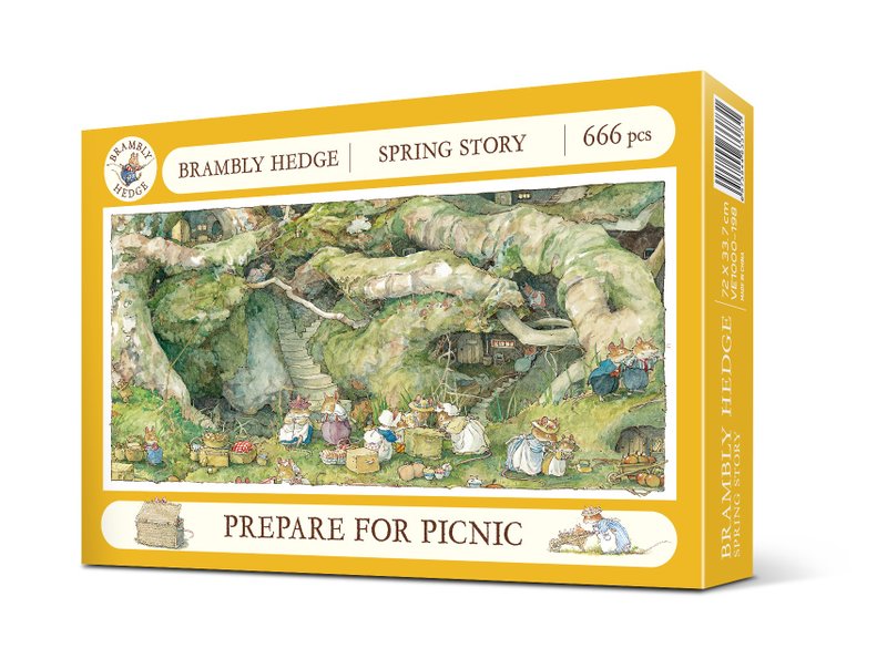 薔薇村的故事拼圖 - 拼圖 - 紙 