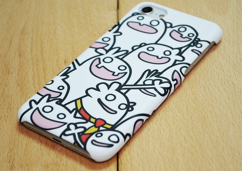 Little idiots and you - phonecase - Phone Cases - Plastic White