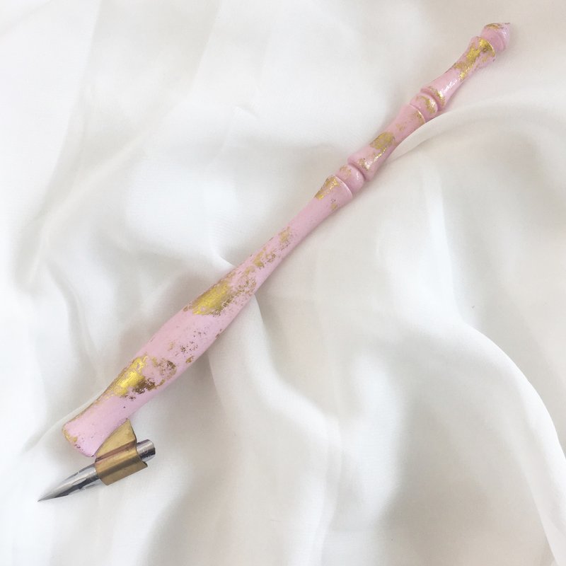 Classic Calligraphy Oblique Pen (Pink) - Other Writing Utensils - Wood Pink