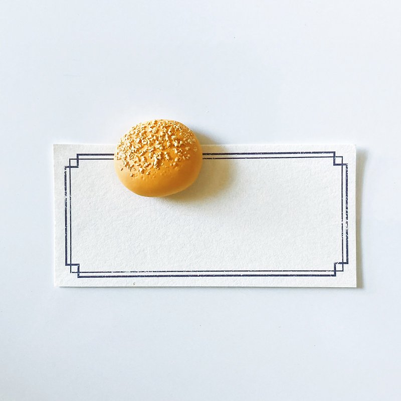 Haojun Taiwanese Bread Magnet - Soufflé - Magnets - Resin Orange