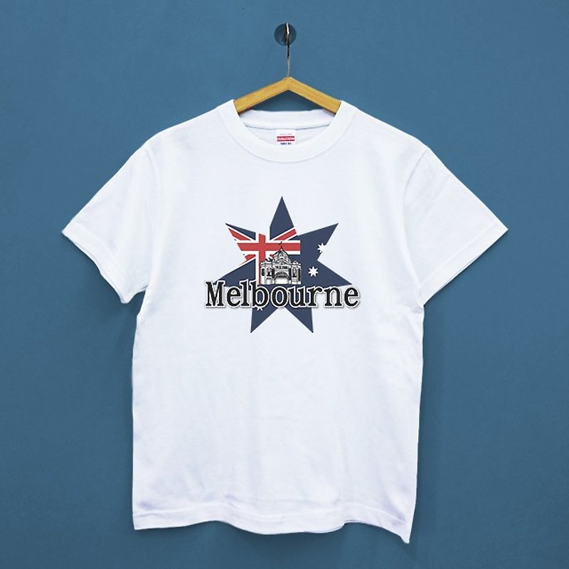 Melbourne-Japan United Athle Cotton Neutral T-shirt - Unisex Hoodies & T-Shirts - Cotton & Hemp 