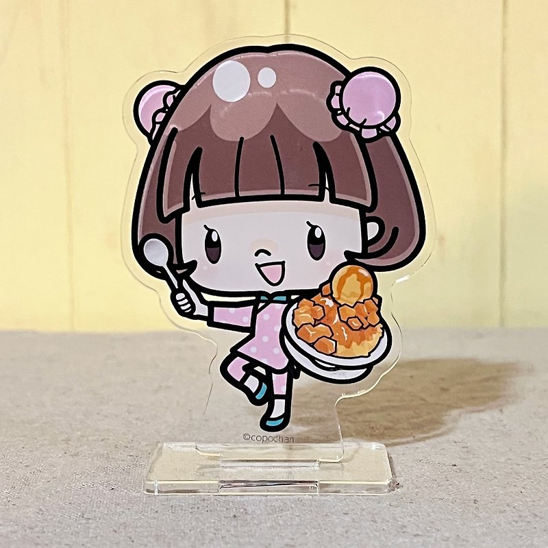 Acrylic stand [mango shaved ice] - Items for Display - Acrylic Pink