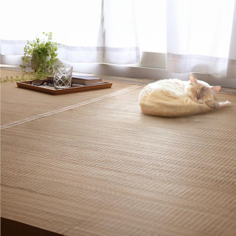 [Japanese aesthetics] Bamboo carpet York, natural bamboo antibacterial, deodorizing, easy to clean, suitable for pets - Rugs & Floor Mats - Plants & Flowers 