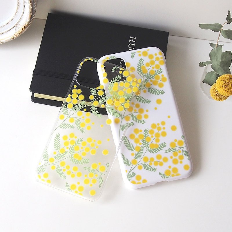 Smart phone case - Spring Mimosa - - Phone Cases - Plastic Transparent
