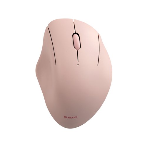 ELECOM ELECOM Shellpha 靜音雙模 3 鍵滑鼠-粉 M