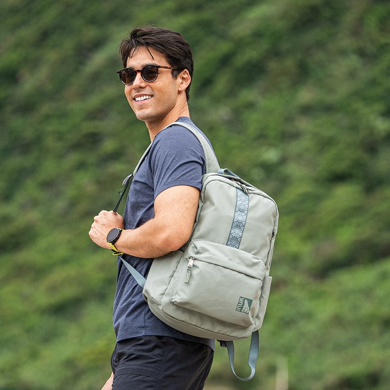 全境防水 郊旅日常三用包  Water_Shed WUUL5_WR 龍井綠 19L - 後背包/背包/書包 - 聚酯纖維 綠色