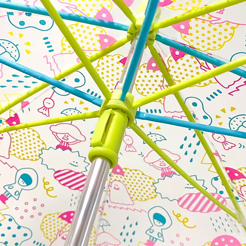 Evereon Replaceable Eco-friendly Children's Umbrella (Japanese Designer)-WH14-258(Green) - Umbrellas & Rain Gear - Eco-Friendly Materials Green