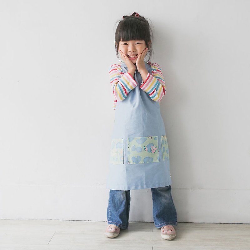 舒適圈 (兒童款圍裙) Comfort Zone - 圍裙 - 其他材質 藍色