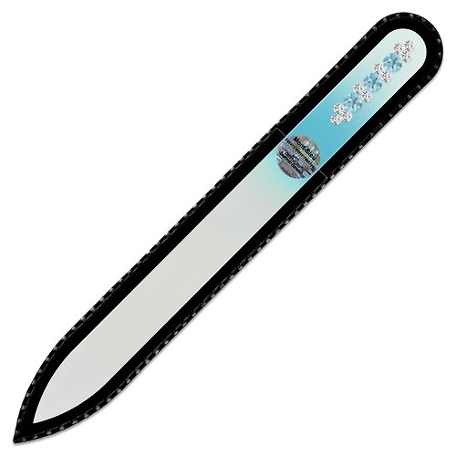 Lily35 頂級有機美妝 / ZOO設計師兒童指甲油 凡爾賽宮廷 (雙色水晶) | Mont Bleu 捷克玻璃水晶美甲刀