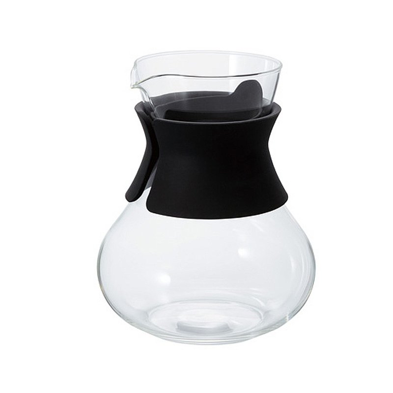 HARIO black follicle teapot/TDC-50-B - ถ้วย - แก้ว สีใส