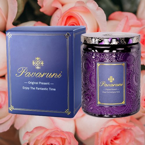 美國Pavaruni香氛精油蠟燭設計館 Pavaruni美國原創秘密花園香氛蠟燭禮盒100種香味植物香氣香薰