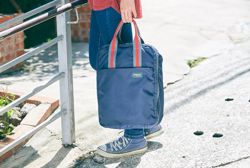 TRAVO 1.5 直式三用旅行包 - 海軍藍 - 側背包/斜孭袋 - 其他材質 藍色