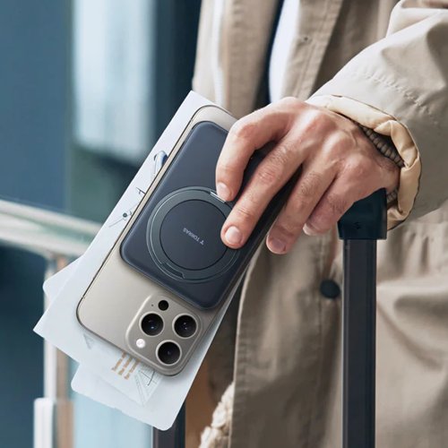 TORRAS 臺灣官方旗艦店 TORRAS Ostand Qi2 10000mAh MagSafe磁吸支架行動電源 有標wh