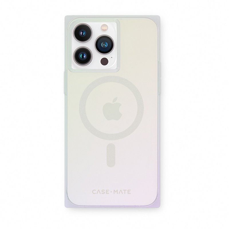 CASE-MATE iPhone 15 Series Blox Premium Anti-fall Super Square Case MagSafe-Gradient Rainbow - เคส/ซองมือถือ - วัสดุอื่นๆ 