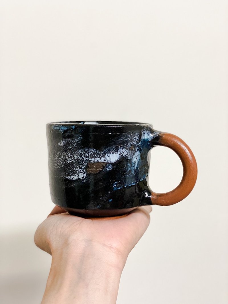 White mug - แก้วมัค/แก้วกาแฟ - ดินเผา 