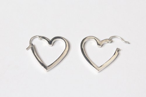 Mojito Silver 可愛的愛 純銀手工耳環