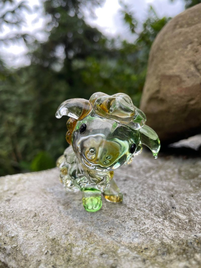 水晶玻璃 Q版生肖 羊 - 擺飾/家飾品 - 玻璃 