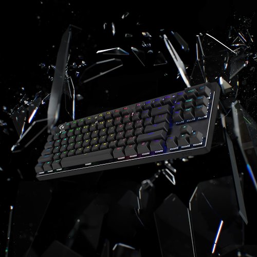 羅技 Logitech 官方旗艦館 羅技 Logitech G Pro X LIGHTSPEED 無線機械式TKL遊戲鍵盤