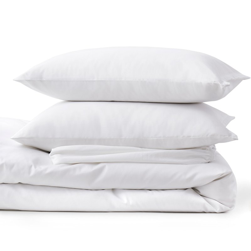 Momomi防敏感床品寢具套裝 單人 (Single) 第二件四折優惠 - 寢具/床單/被套 - 棉．麻 白色