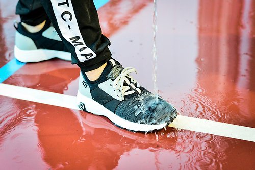 PUHU 彪琥 - 有型又好行的第一首選 MIT 【防潑水輕量運動鞋-男款黑】運動鞋 休閒鞋 防潑水 高支撐