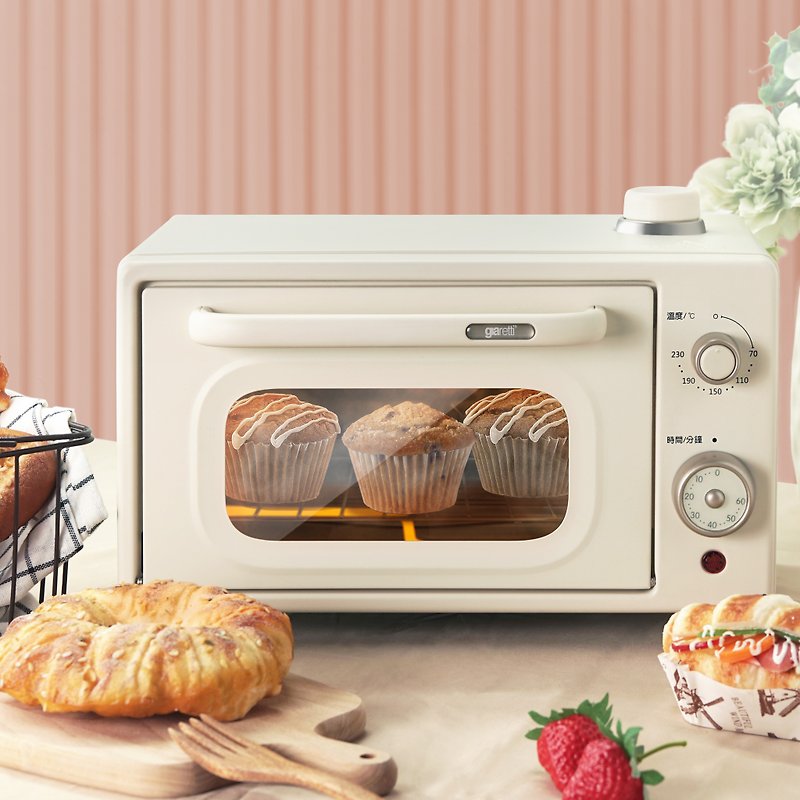 【義大利Giaretti珈樂堤】10L蒸氣烤箱(GT-OV108) - 廚房電器 - 其他材質 白色