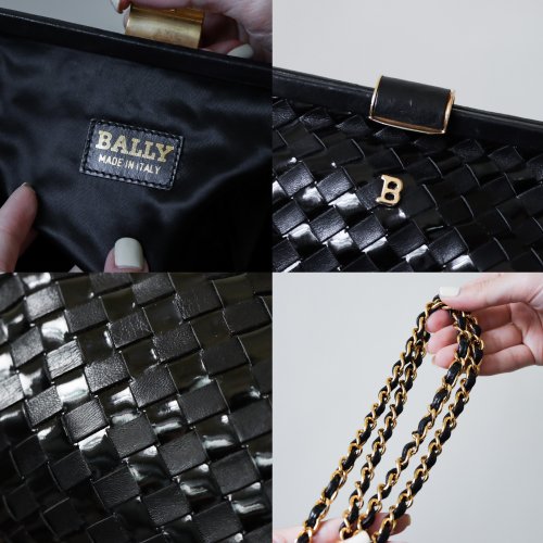 Vintage Bally Quilted Gold Chain Shoulder Bag - Shop Folklore Messenger Bags  & Sling Bags - Pinkoi