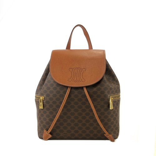 日本直送 名牌中古包 】CELINE セリーヌ マカダム トリオンフ