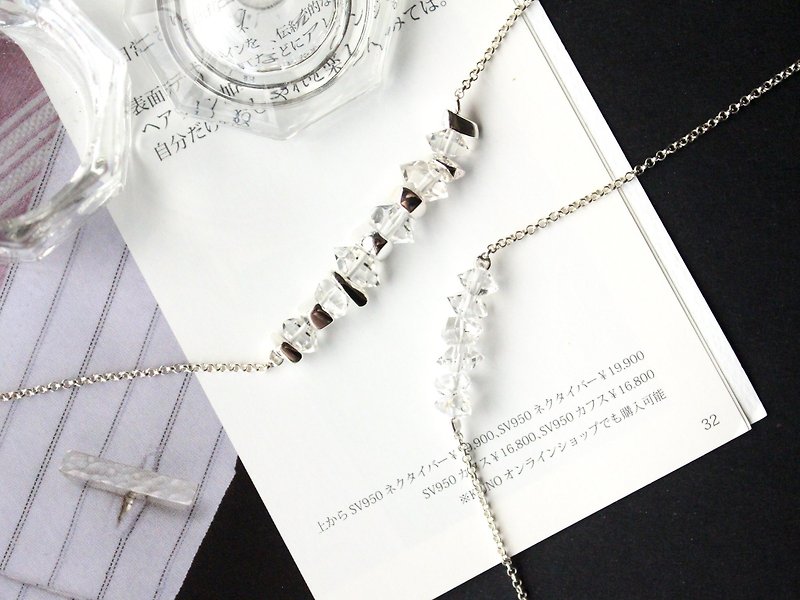 Journal He Jimeng crystal design models / Silver Bracelet - Bracelets - Gemstone 