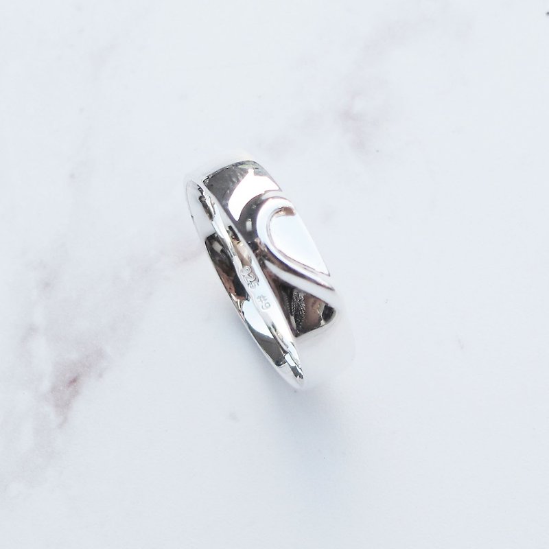 Big staff Taipa [handmade silver] 94 × is the sterling silver male ring - General Rings - Sterling Silver Silver