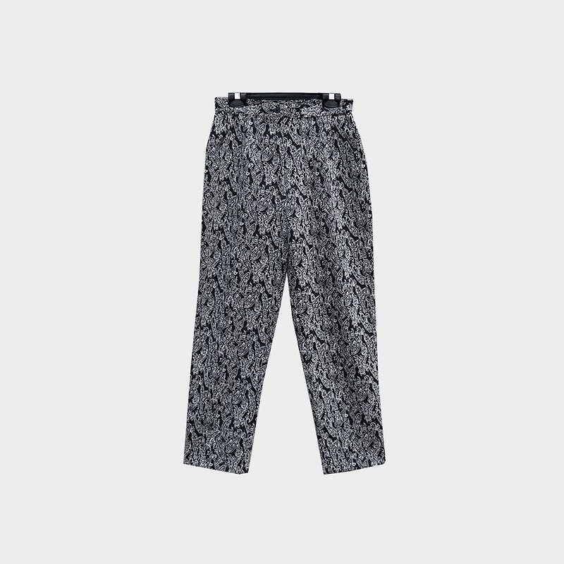Dislocation vintage / amoeba wool pants no.B40 vintage - Women's Pants - Polyester Black