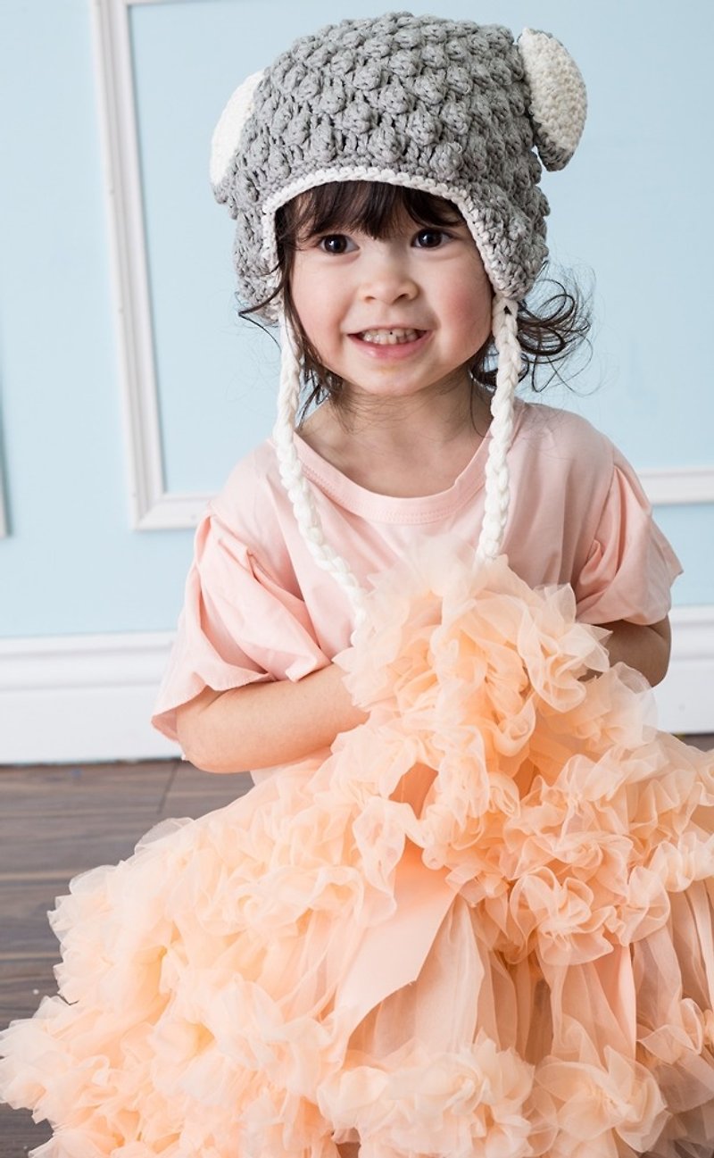 Cutie Bella romantic and beautiful tutu skirt Peach - ชุดเด็ก - เส้นใยสังเคราะห์ 