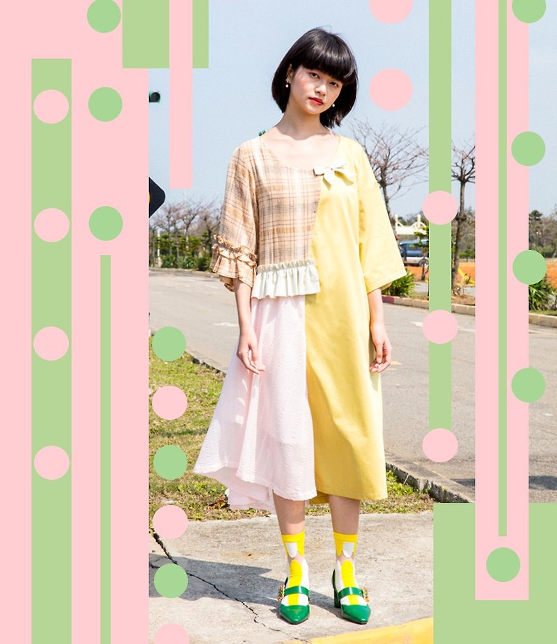 【Lucky bag】 moi non plus colorful lucky bag - One Piece Dresses - Other Materials Multicolor