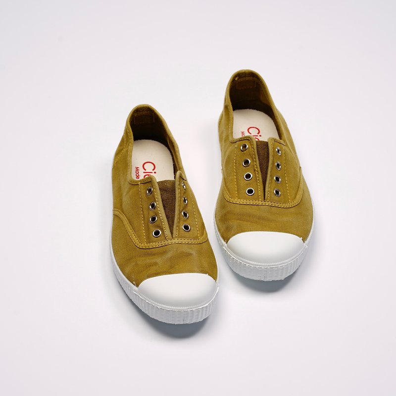 CIENTA Canvas Shoes 70777 80 - รองเท้าลำลองผู้หญิง - ผ้าฝ้าย/ผ้าลินิน สีเหลือง