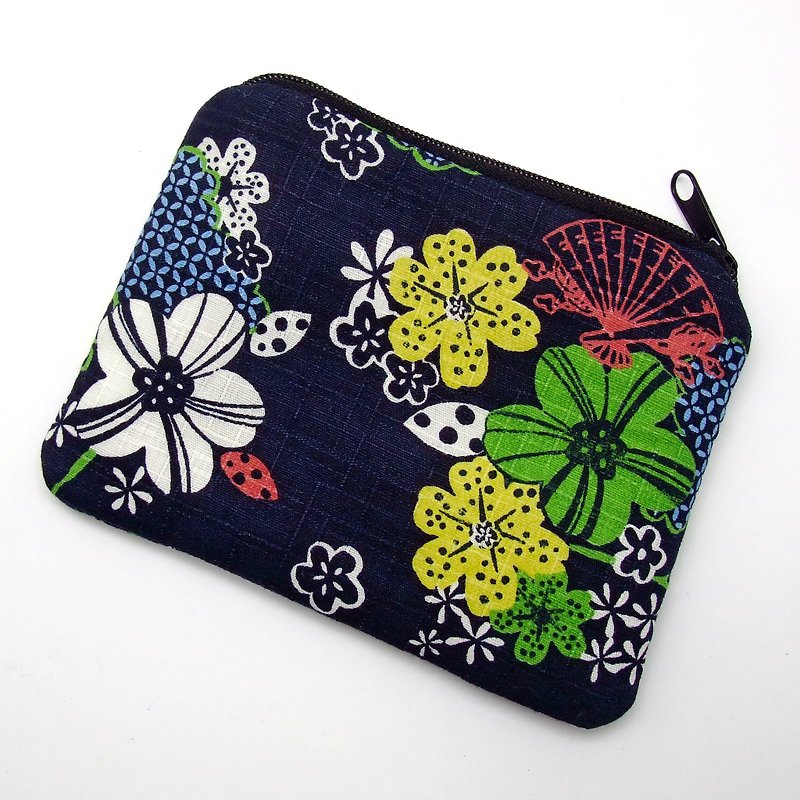 Zipper pouch / coin purse (padded) (ZS-204) - Coin Purses - Paper Multicolor