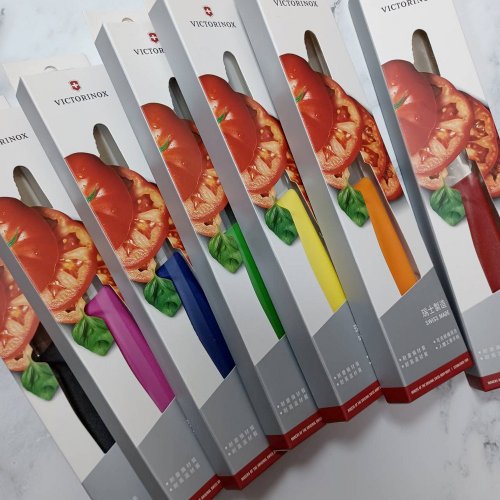 城市視角 VICTORINOX 瑞士維氏 番茄刀禮盒組(內含透明刀套) 2020