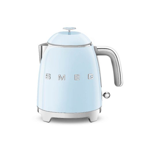 SMEG】イタリアンレトロ 0.8L ミニ電気ケトル ピンクブルー