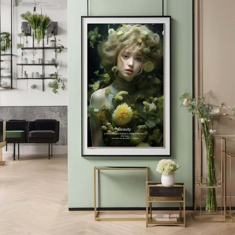 無框畫 | 美甲 *花藝* 美體雕塑*美髮護膚*香氛精油工作室掛畫 - 海報/掛畫/掛布 - 其他材質 多色