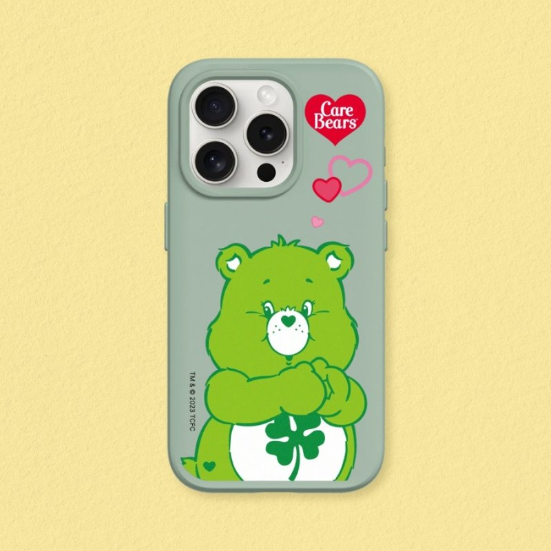 SolidSuit Back Cover Phone Case∣Care Bears/Good Luck Bear for iPhone - Phone Cases - Plastic Multicolor