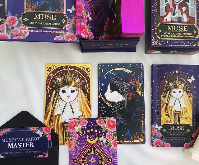 muse cat tarot cards 