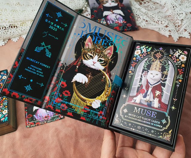 【正規品タロットカード】脱力感満載の可愛い猫たちが楽しくキュートなタロットデッキ 愛らしい猫のタロットカード (正規品・希少) | タロクル