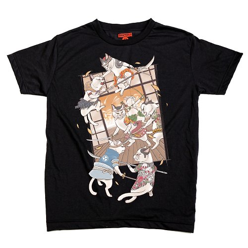 第一章商店 Cat Attack Chapter One T-shirt